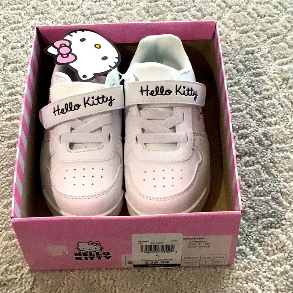Toddler girls Hello Kitty Sneakers NIB